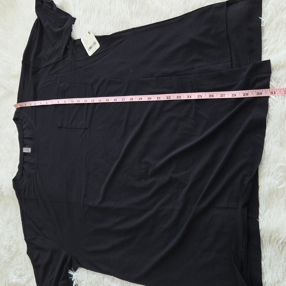 NWT Free People Movement Tempo Tunic Tee Black - Picture 9 of 13